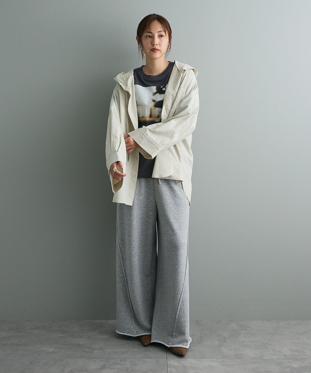 CRAFT STANDARD BOUTIQUE フーディーオーバーサイズシャツ 