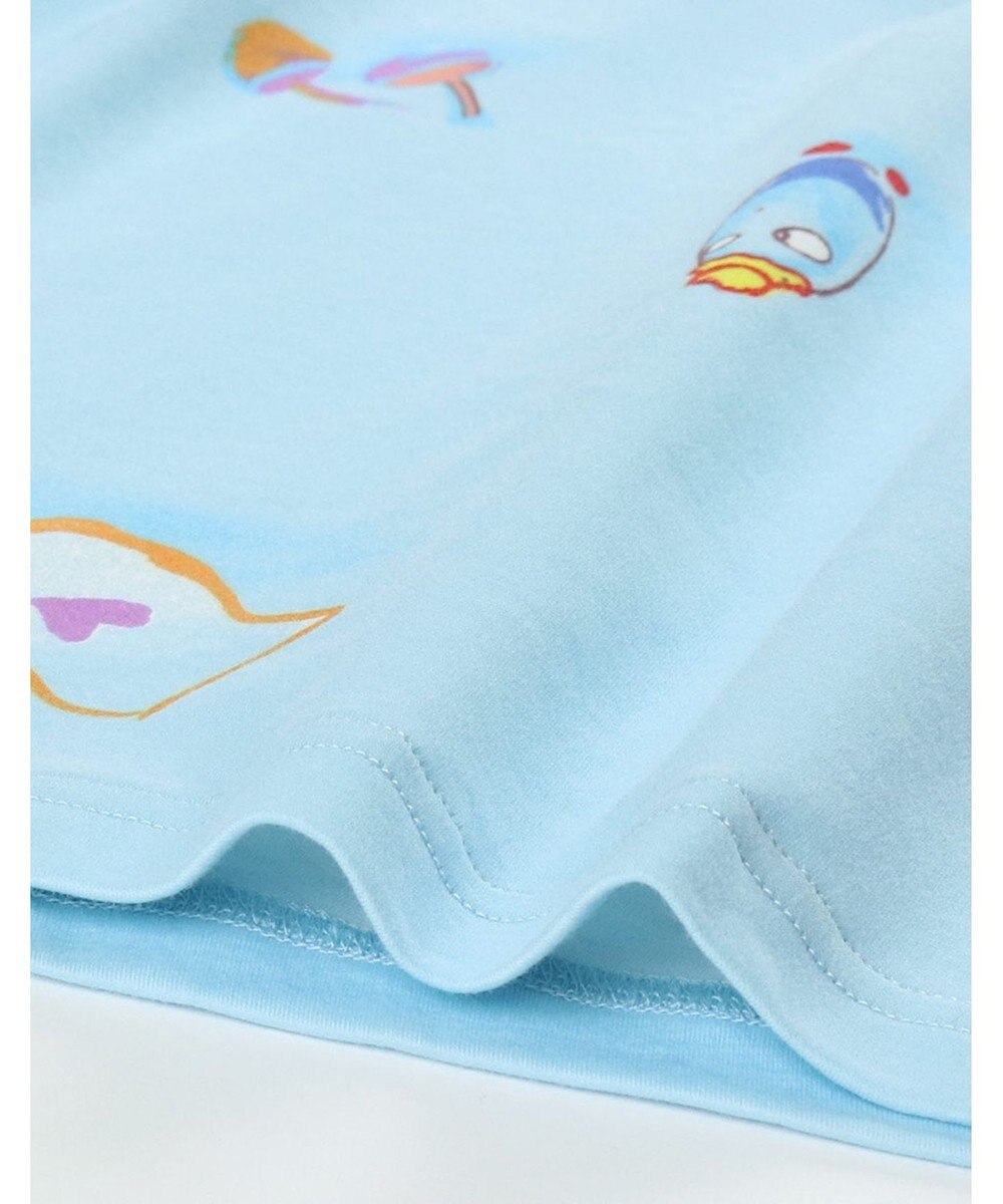 tsumori chisato SLEEP ツモリチサト ネグリジェ 綿100%(本体) スムース素材 長袖 ロング丈 ルームウエア レディース UNX589 /ワコール 