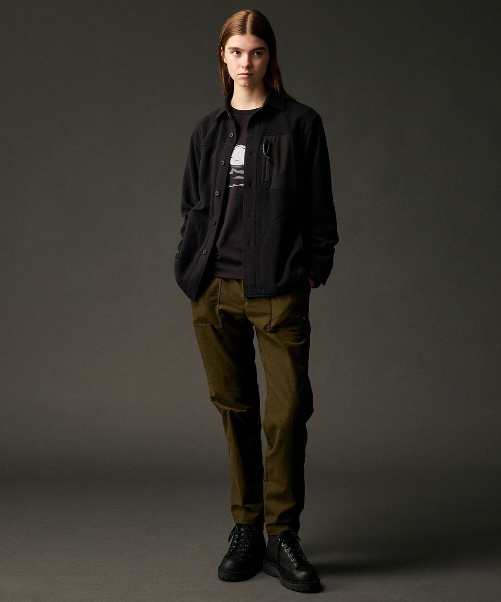 JOSEPH ABBOUD MOUNTAIN 【ライトシャツアウター】ハイカウントマイクロフリースシャツ 