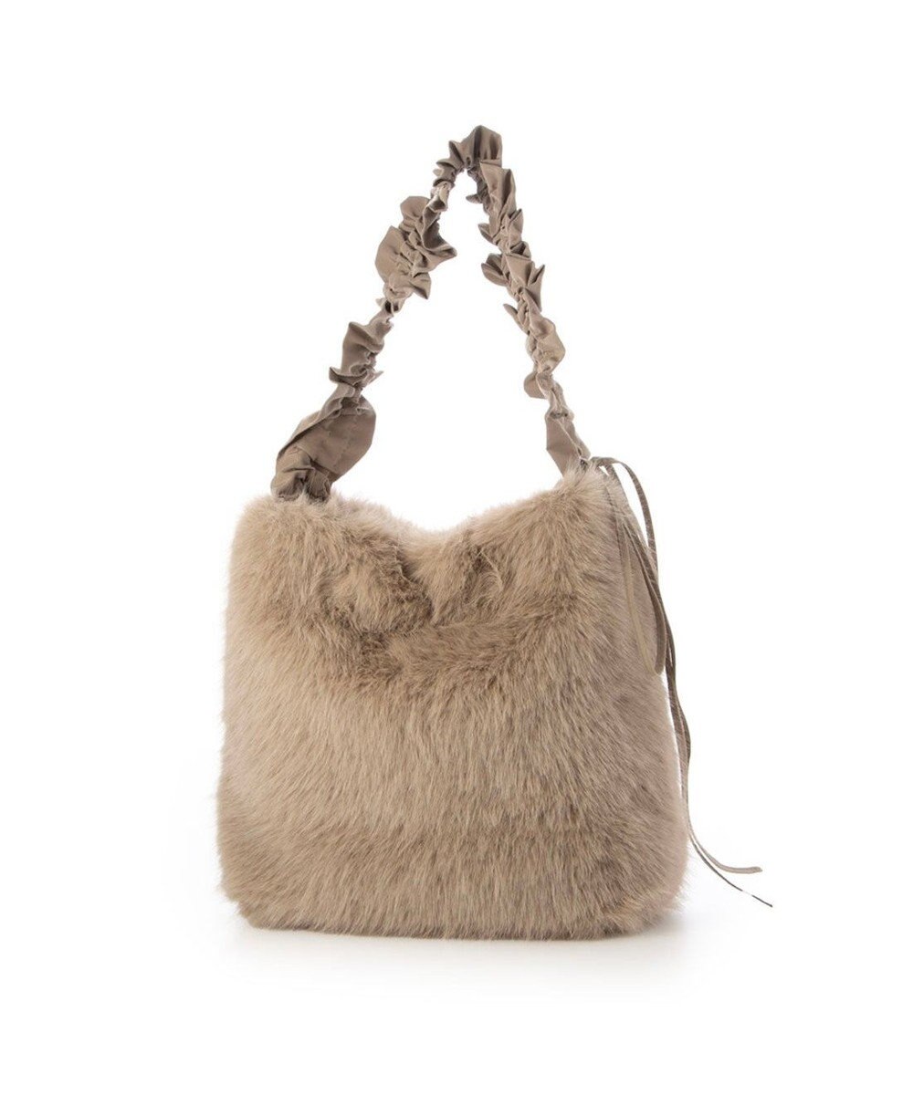 UNBILLION カシュカシュ cachecache / フリルワンハンドルエコファートート 