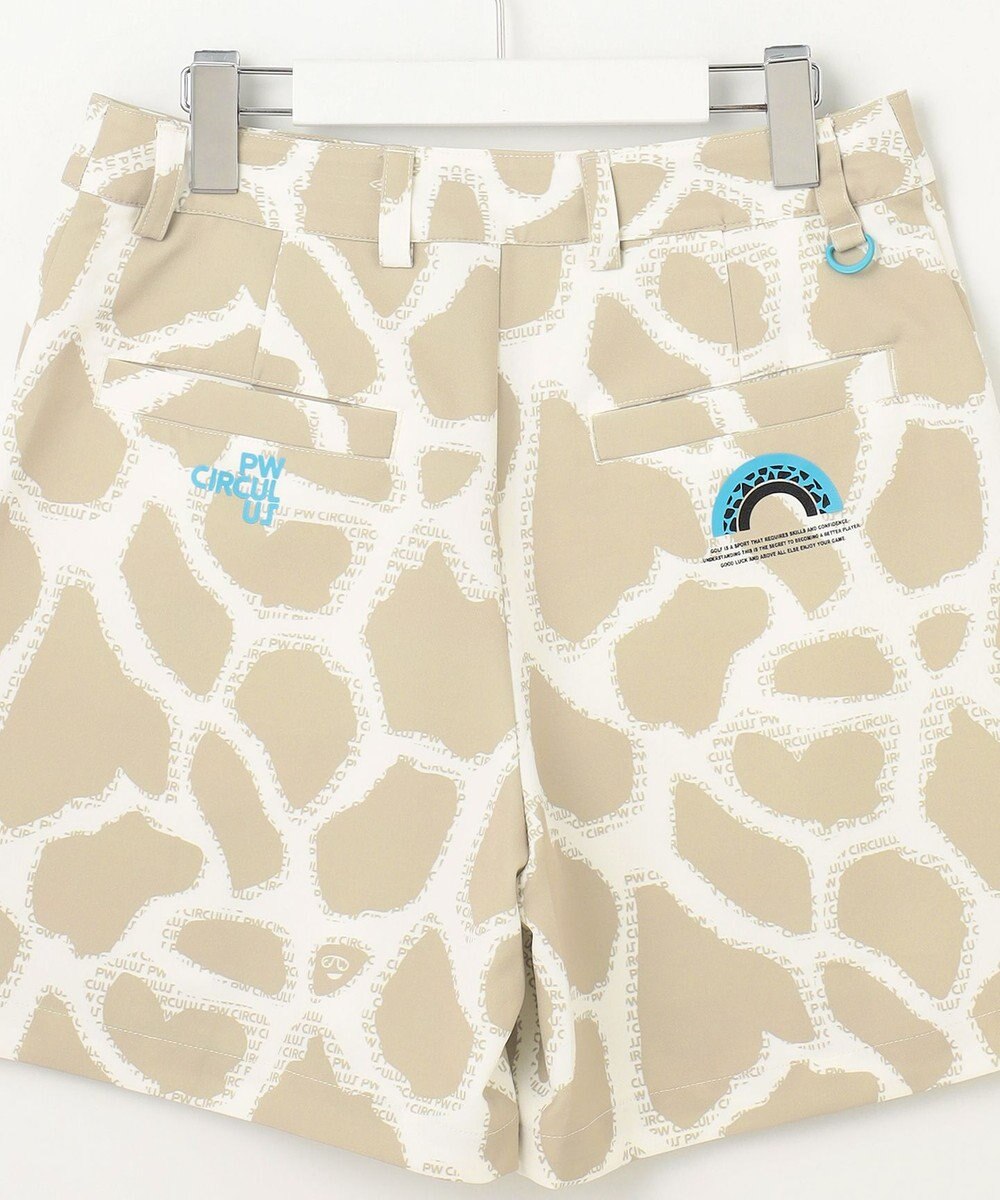 PW CIRCULUS 【WOMEN】ジラフ柄キュロット ゴルフウェア レディース 