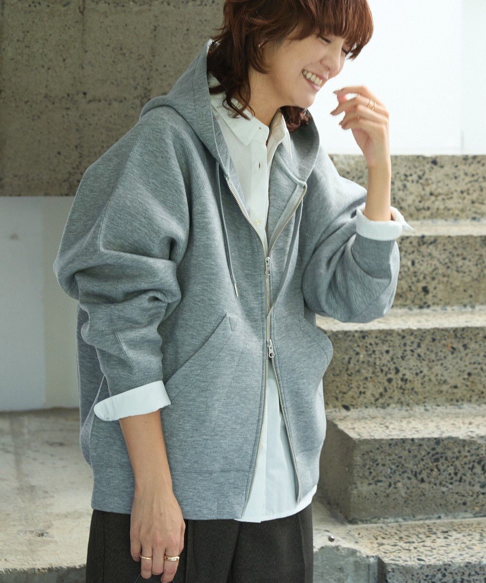 AMERICAN HOLIC ダンボールポンチZIPパーカー 