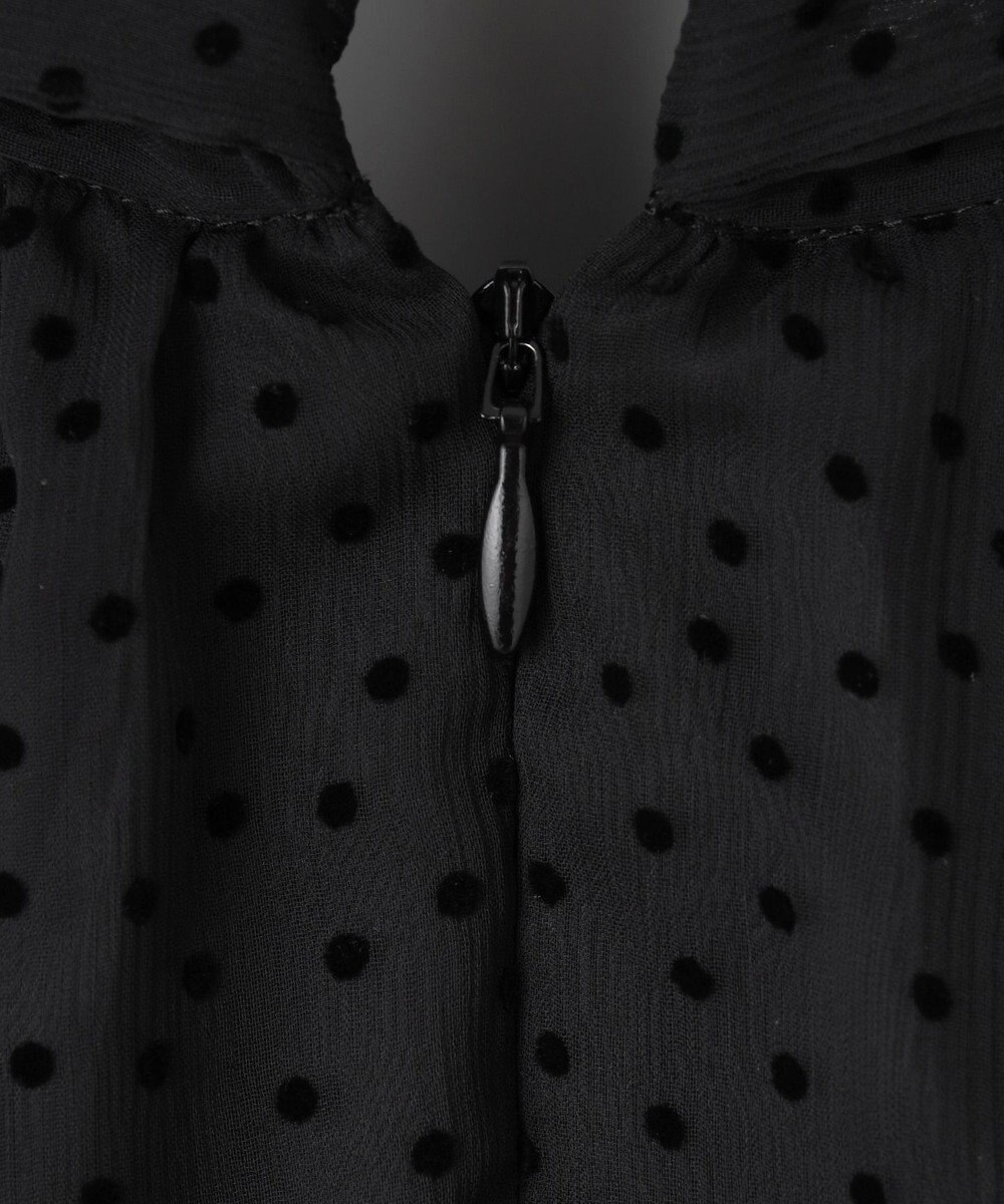 23区 S 【APPLAUDIR】シアードットフロッキー ドレス 