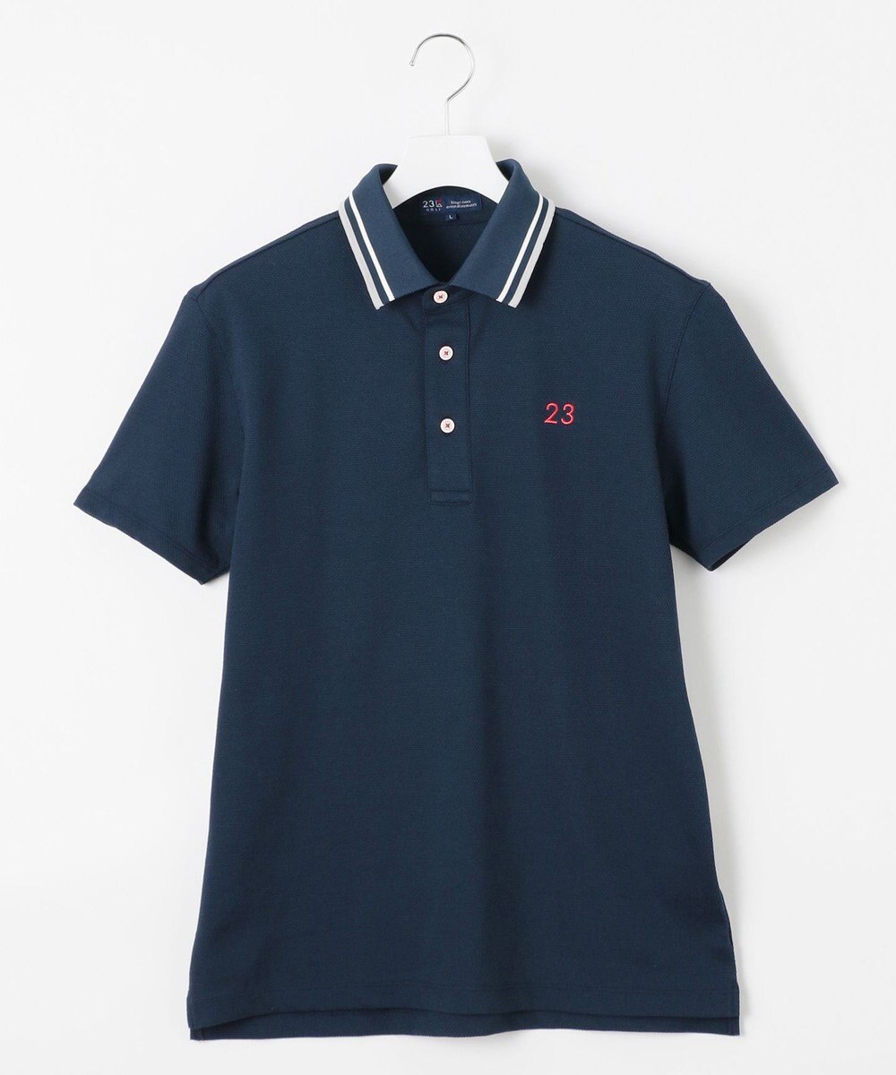 23区GOLF 【MEN】【吸水速乾/UVカット】ベーシック ポロシャツ 