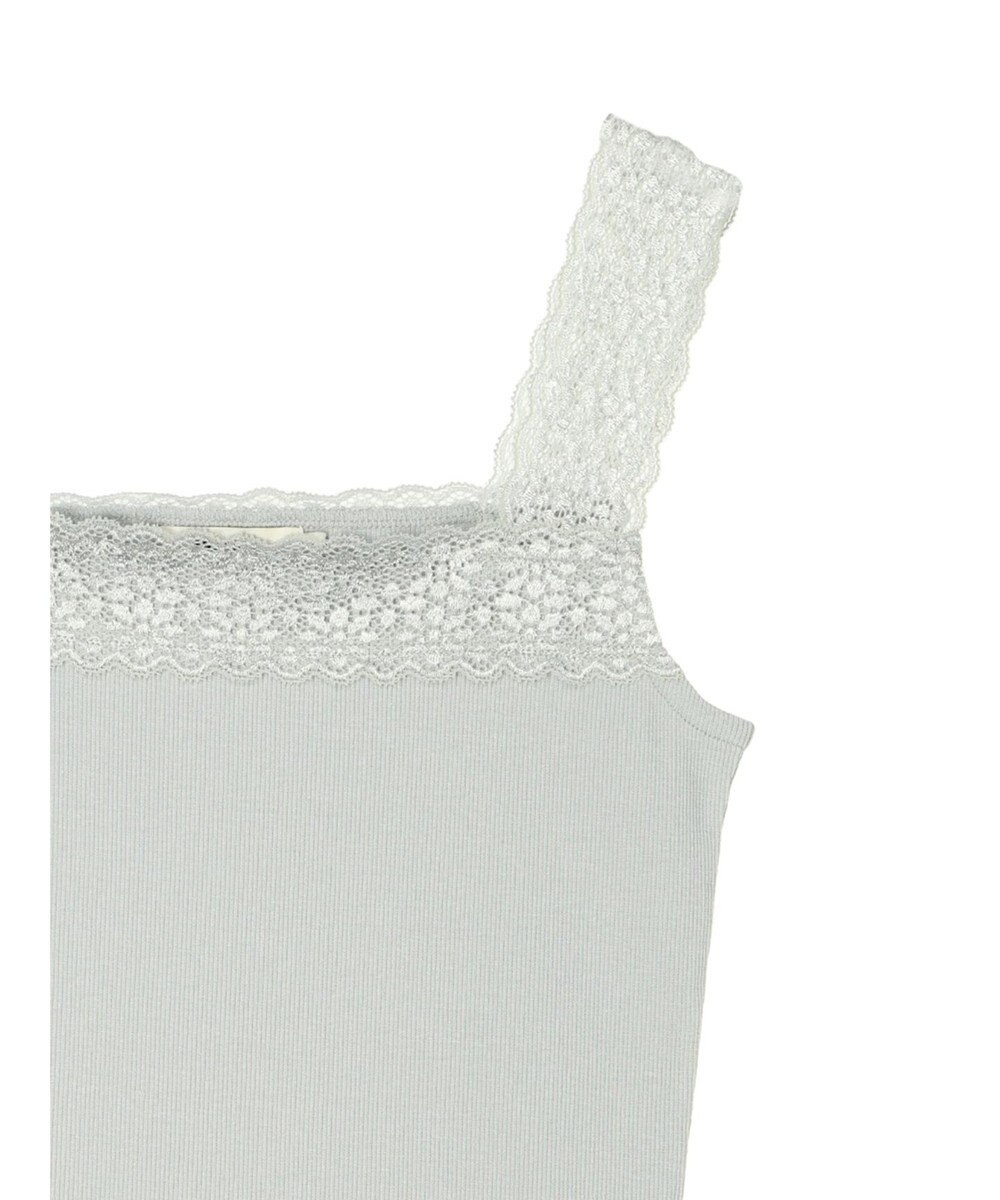 earth music&ecology レーススクエアキャミソール 