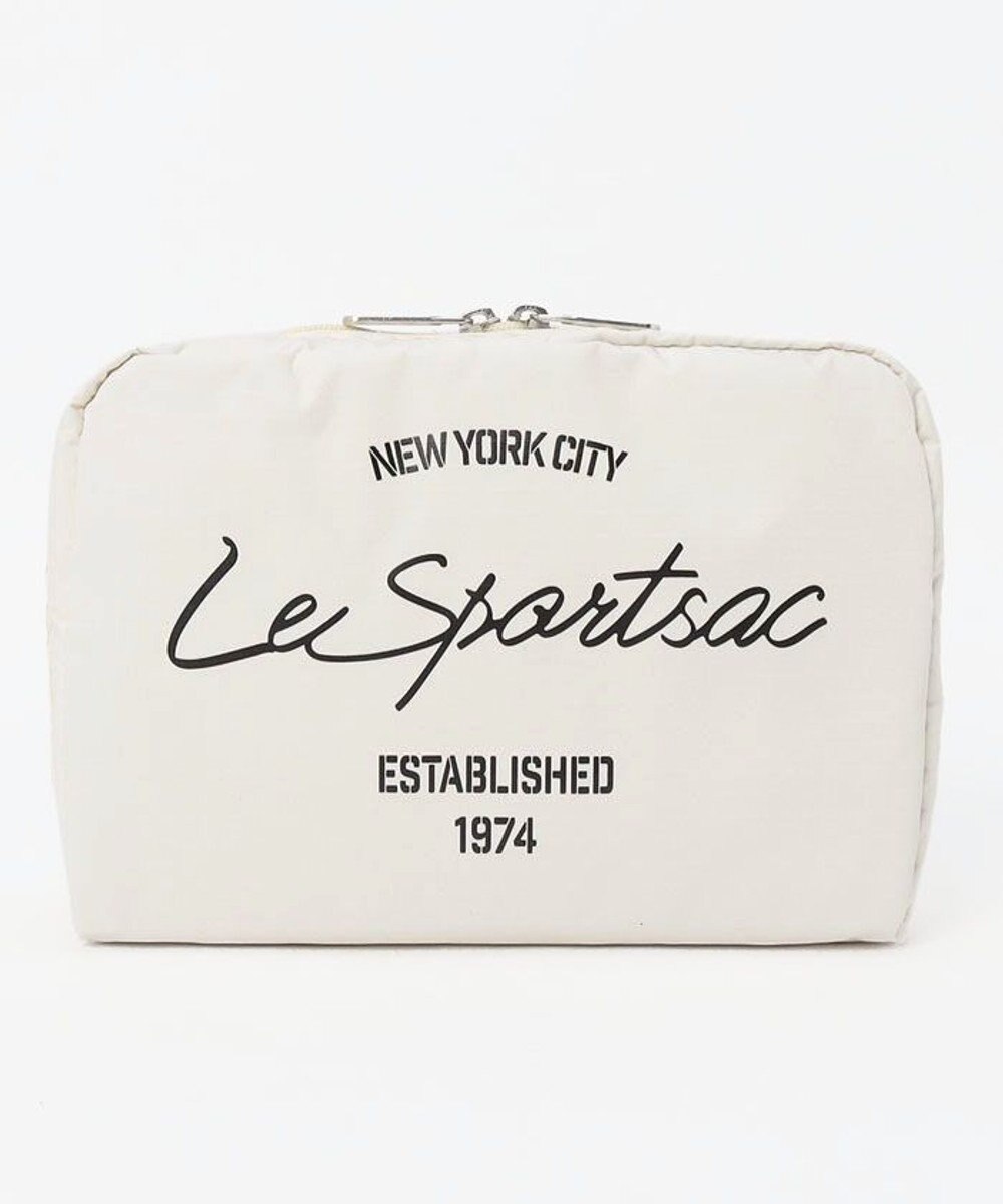 LeSportsac EXTRA LARGE RECTANGULAR COSMETIC/メレンゲスクリプトコスメティック メレンゲスクリプトコスメティック