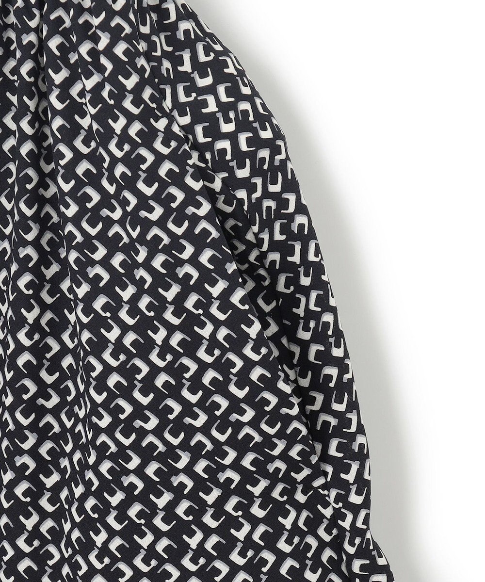 23区 【洗える】モダンジオメトリックプリント ワンピース 