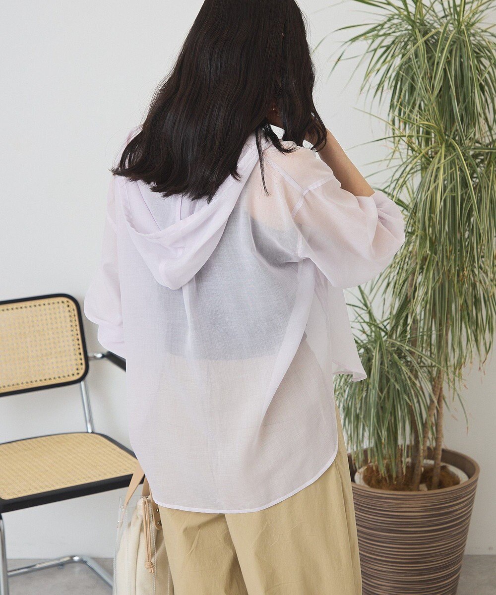 AMERICAN HOLIC シアーフーディーシャツ 