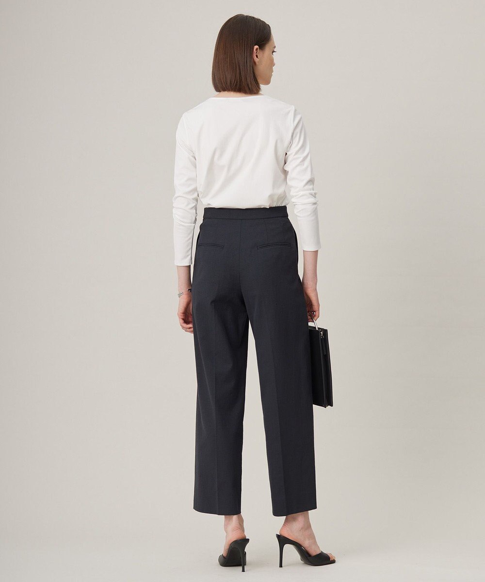 ICB L 【洗える】 PlaXフィラメントジャージー シアーコンビカットソー 