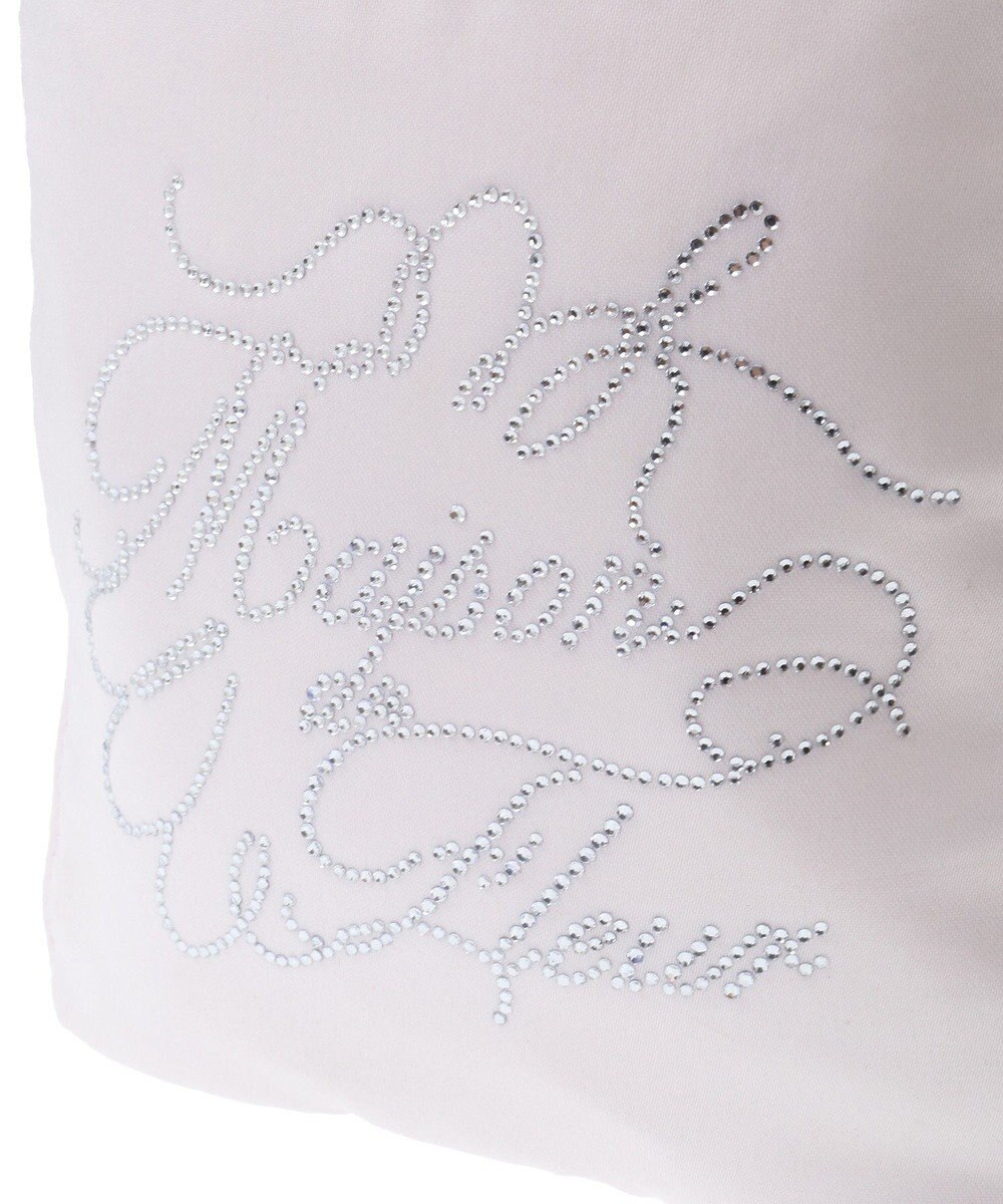 Maison de FLEUR チュールハンドルラインストーンショルダーバッグ 