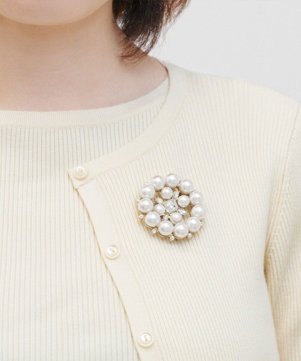 TOCCA PEARL BIJOUX SET BROOCHNECKLACE 3WAYブローチネックレス 