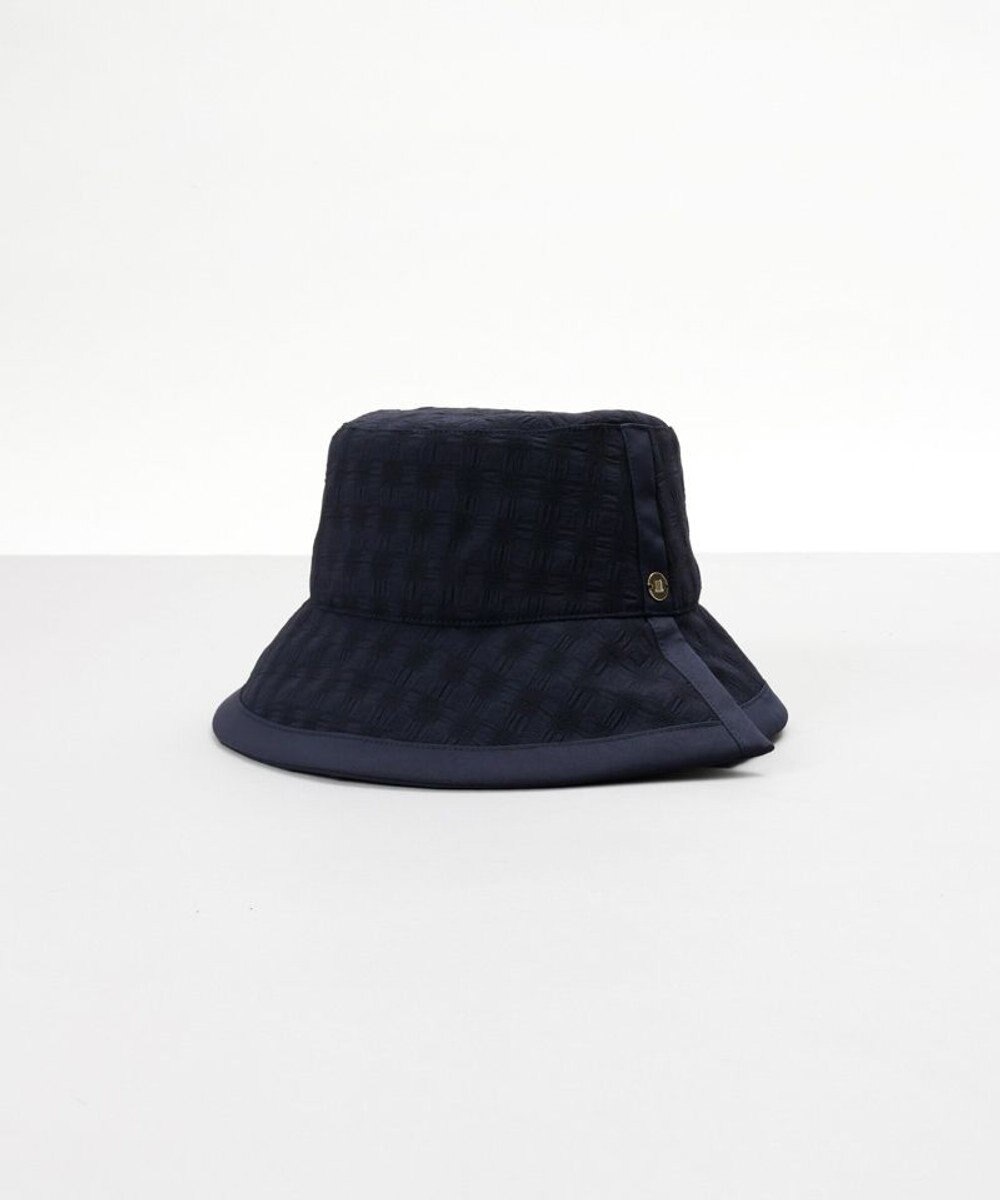 AURORA 【 LANVIN COLLECTION（ランバン コレクション） 】切り替えクロッシェハット 