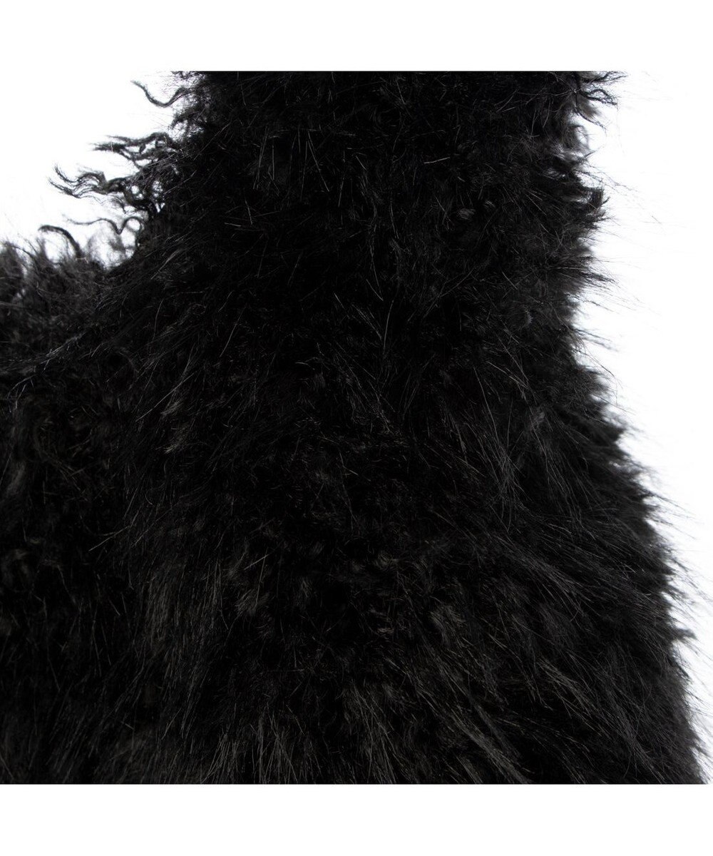 UNBILLION カシュカシュ cachecache / シャギーエコファーショッパーバッグ 