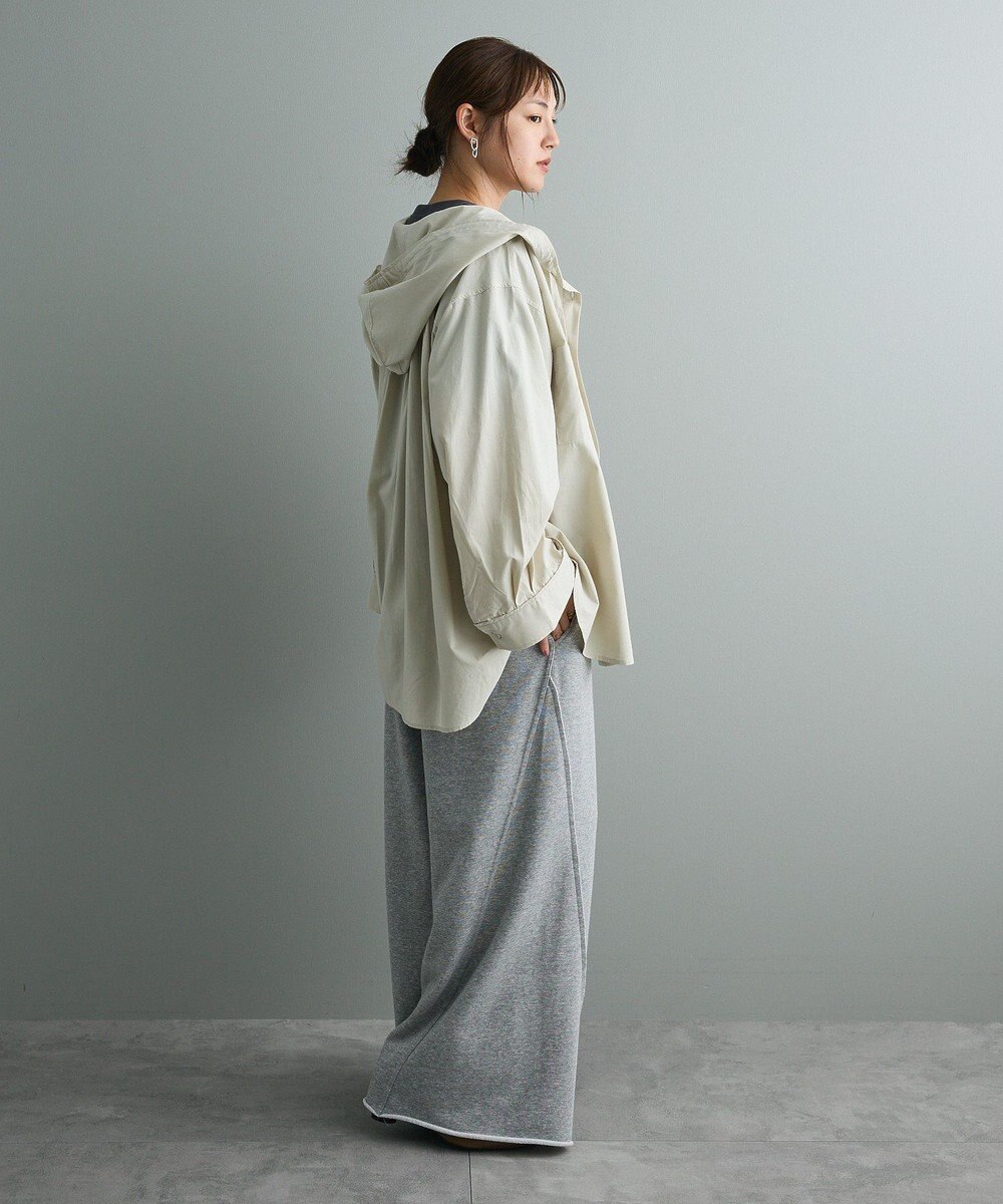 CRAFT STANDARD BOUTIQUE フーディーオーバーサイズシャツ 