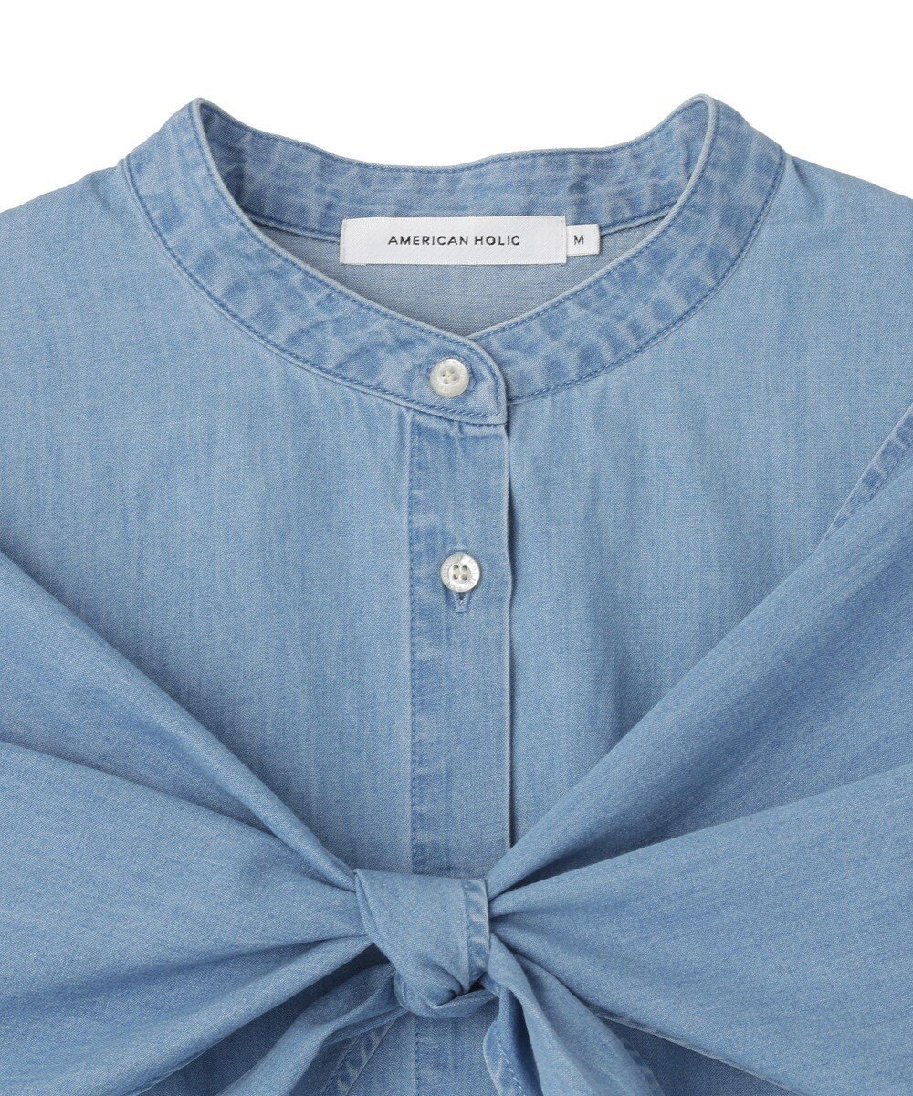 AMERICAN HOLIC スカーフセットデニムシャツ 