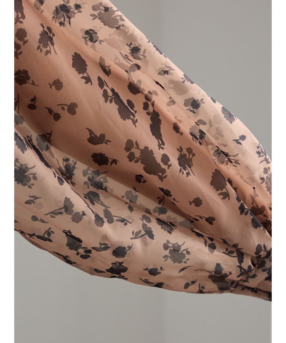 Te chichi シアーフラワーボリュームスリーブブラウス 