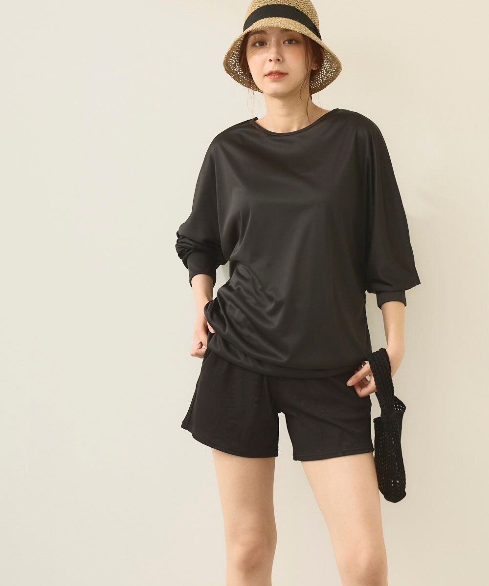 OP／FILA 【Ocean Pacific】ラッシュガード付き水着4点セット タンキニデザイン 