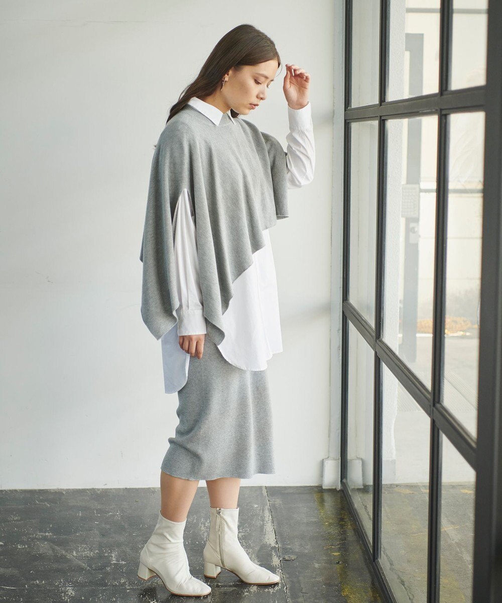 #Newans 【洗える】コットンウールニットセットアップ 