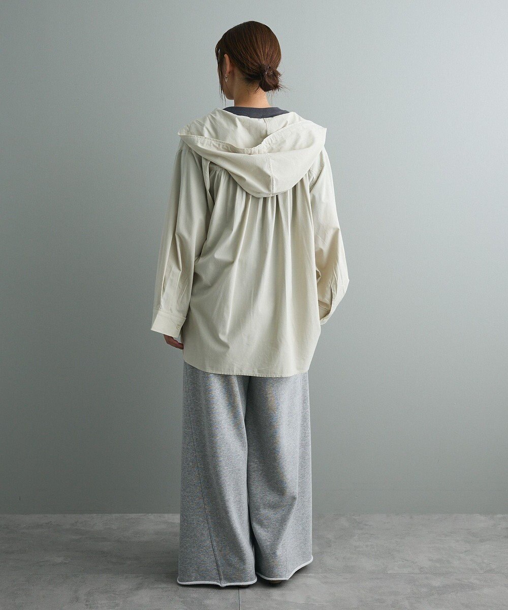 CRAFT STANDARD BOUTIQUE フーディーオーバーサイズシャツ 