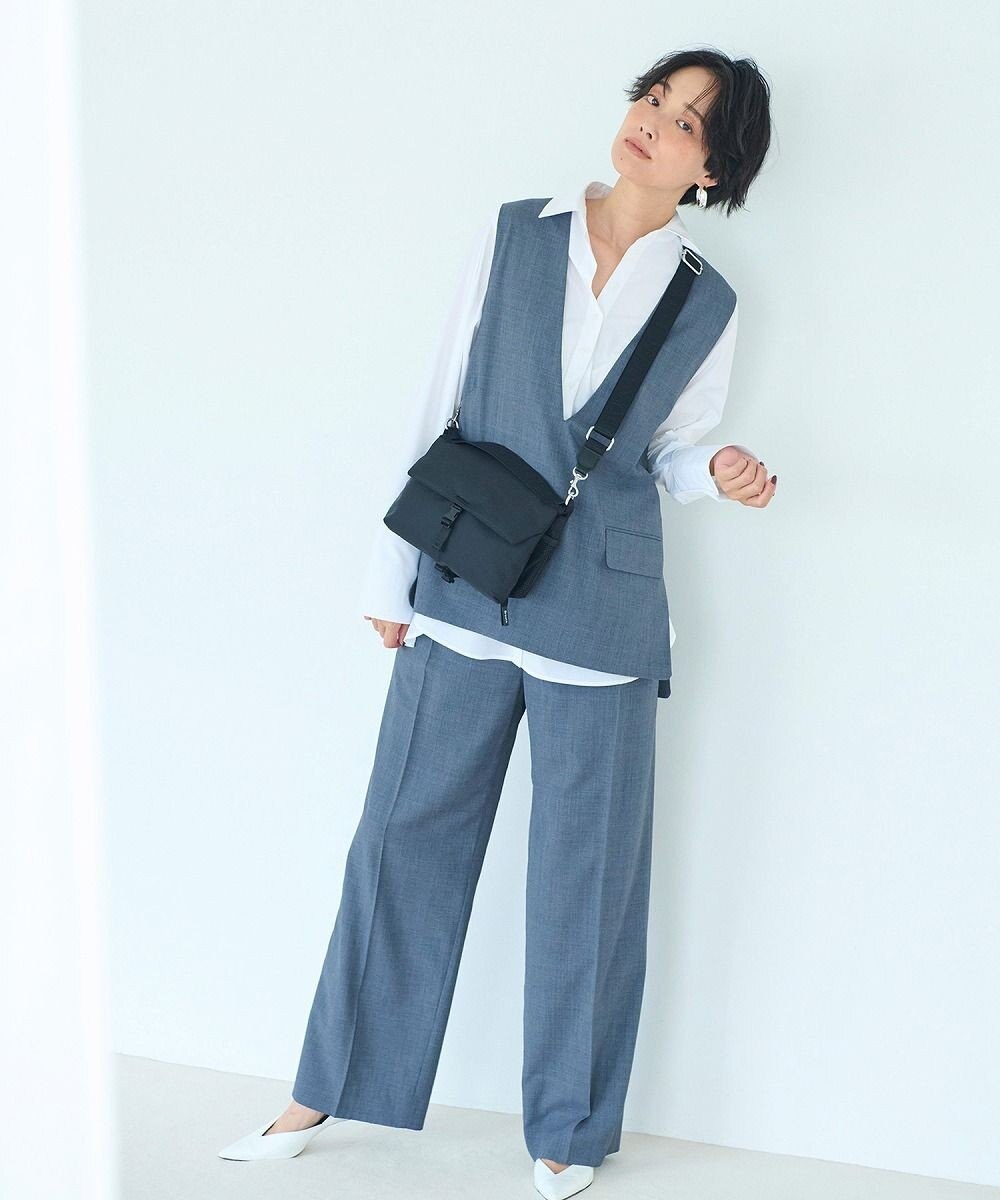 TOPKAPI 【Breath TOPKAPI】ナイロン ロゴテープ 2way ショルダー バッグ 