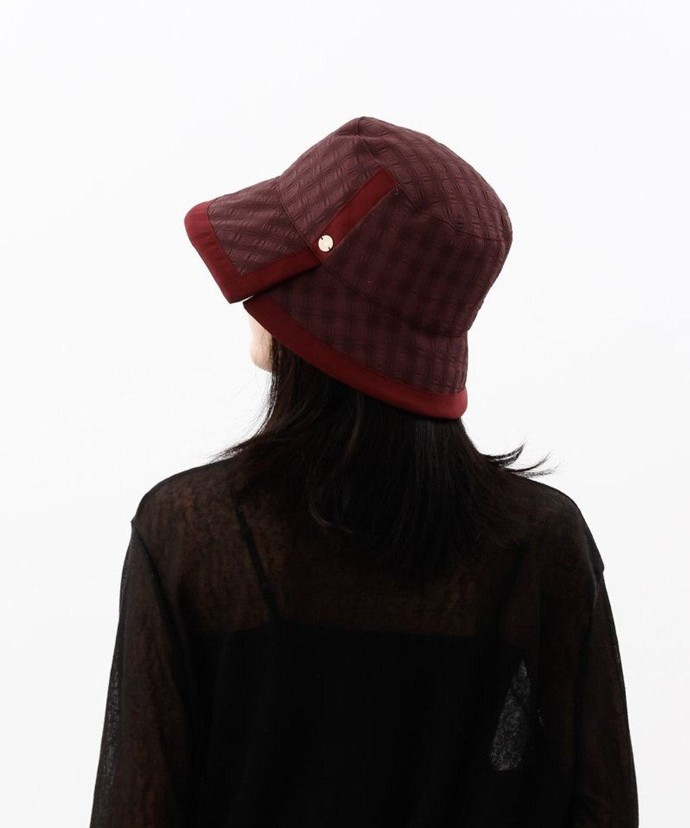 AURORA 【 LANVIN COLLECTION（ランバン コレクション） 】切り替えクロッシェハット 