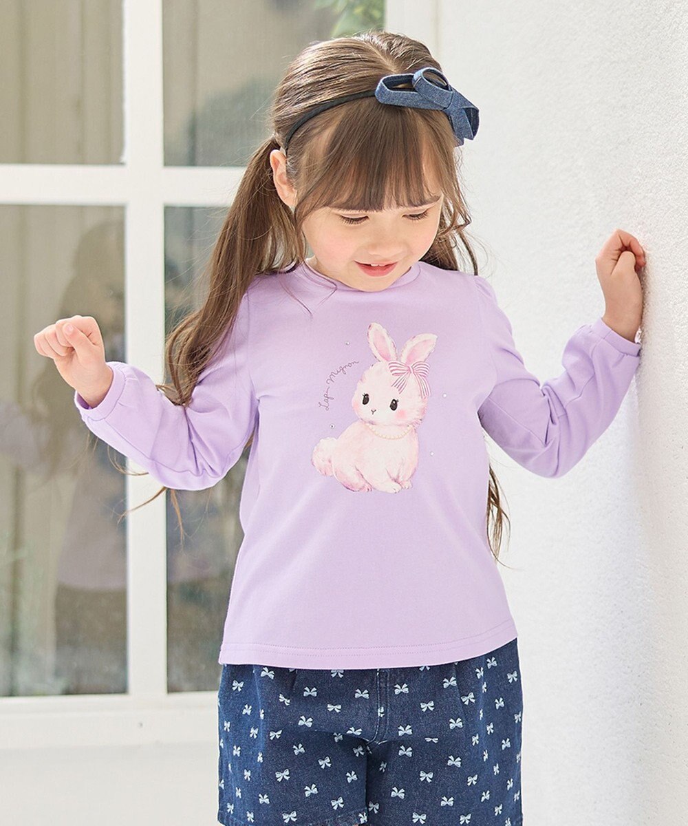 ANY KIDS ガーリーアート 長袖Tシャツ 