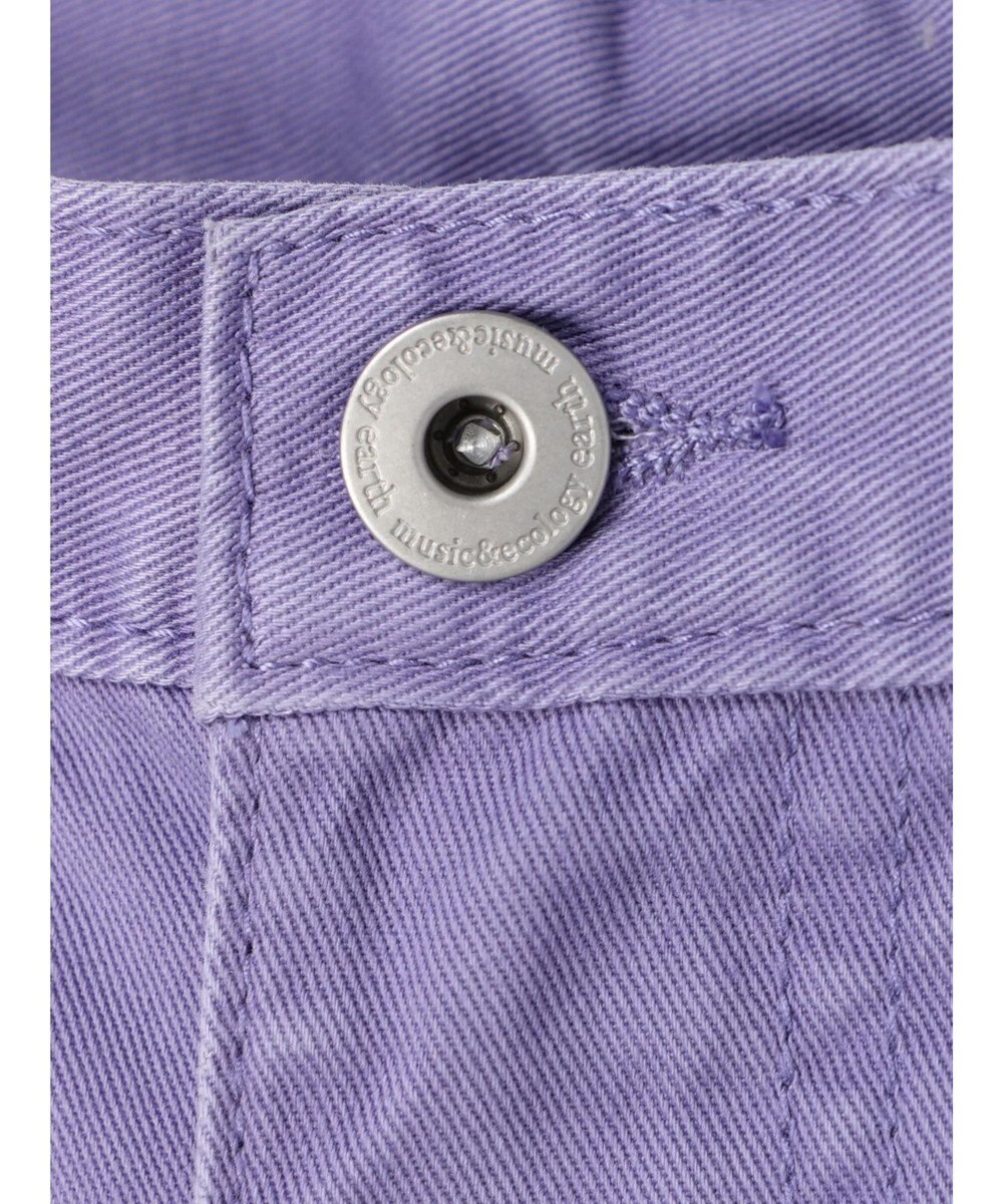 earth music&ecology カラーフレアパンツ 