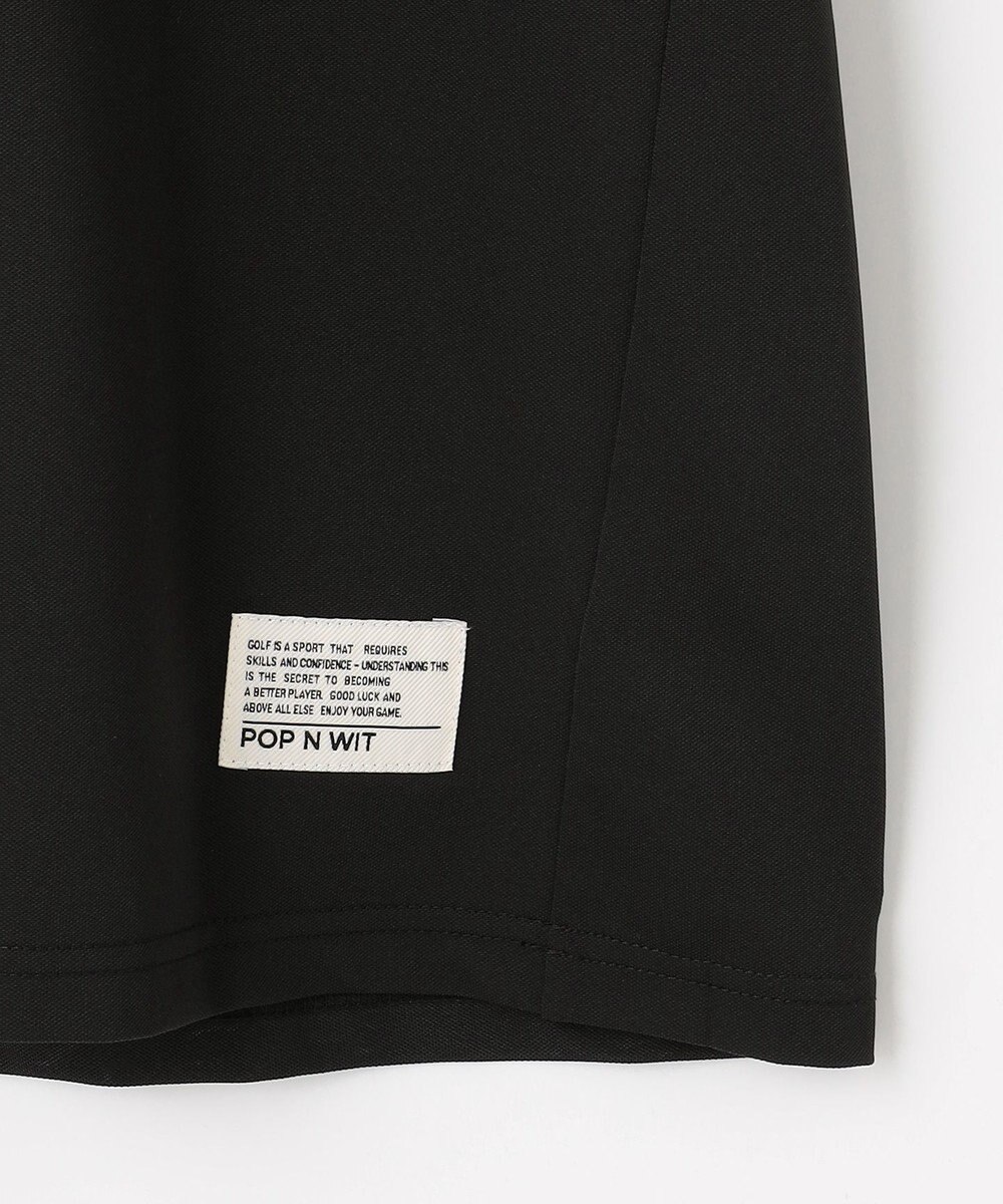 PW CIRCULUS 【吸水速乾 / ストレッチ】【MEN】ストレッチメッシュカノコ ベンチレーションモックT ゴルフ 