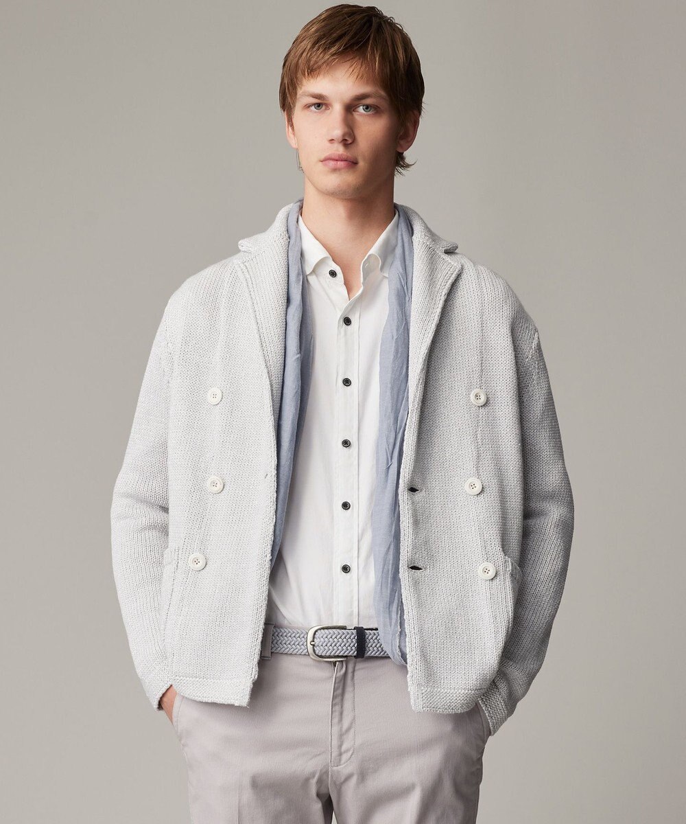 JOSEPH ABBOUD 【オリジナルオーガニック使用】JOE COTTON ストレッチオックス シャツ 