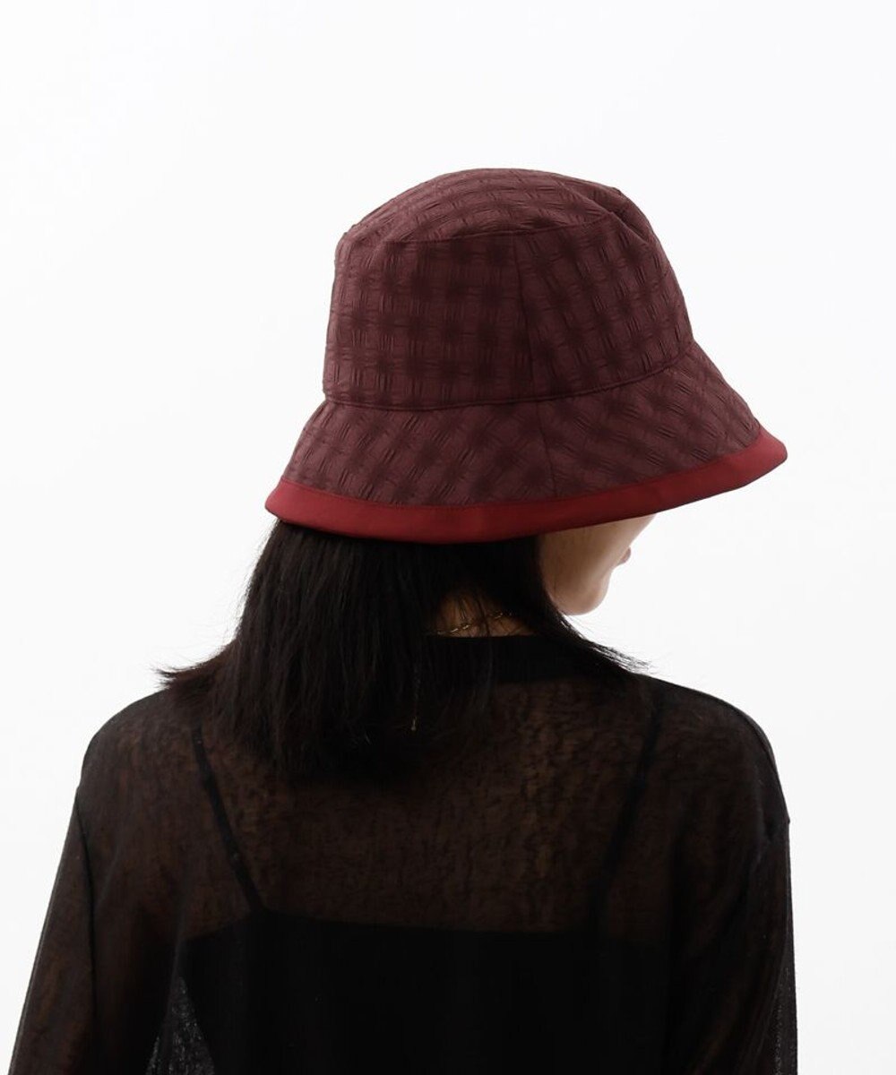 AURORA 【 LANVIN COLLECTION（ランバン コレクション） 】切り替えクロッシェハット 