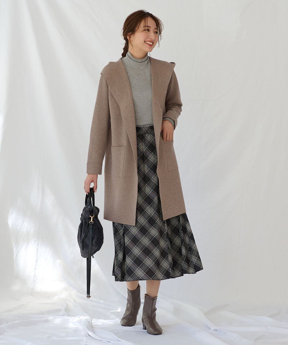 ANY 【洗濯機可】フーディーコーディガン 