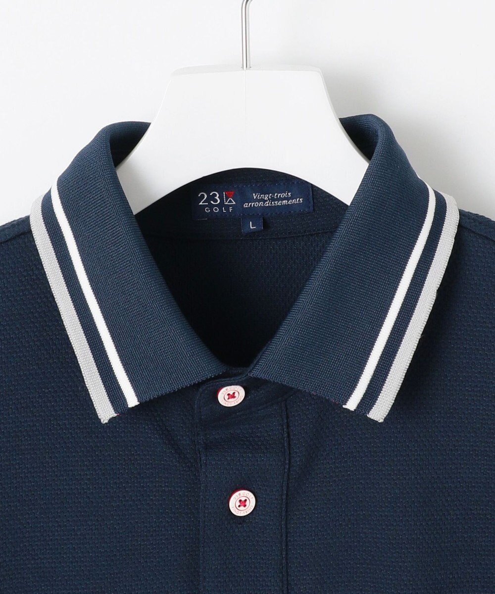 23区GOLF 【MEN】【吸水速乾/UVカット】ベーシック ポロシャツ 