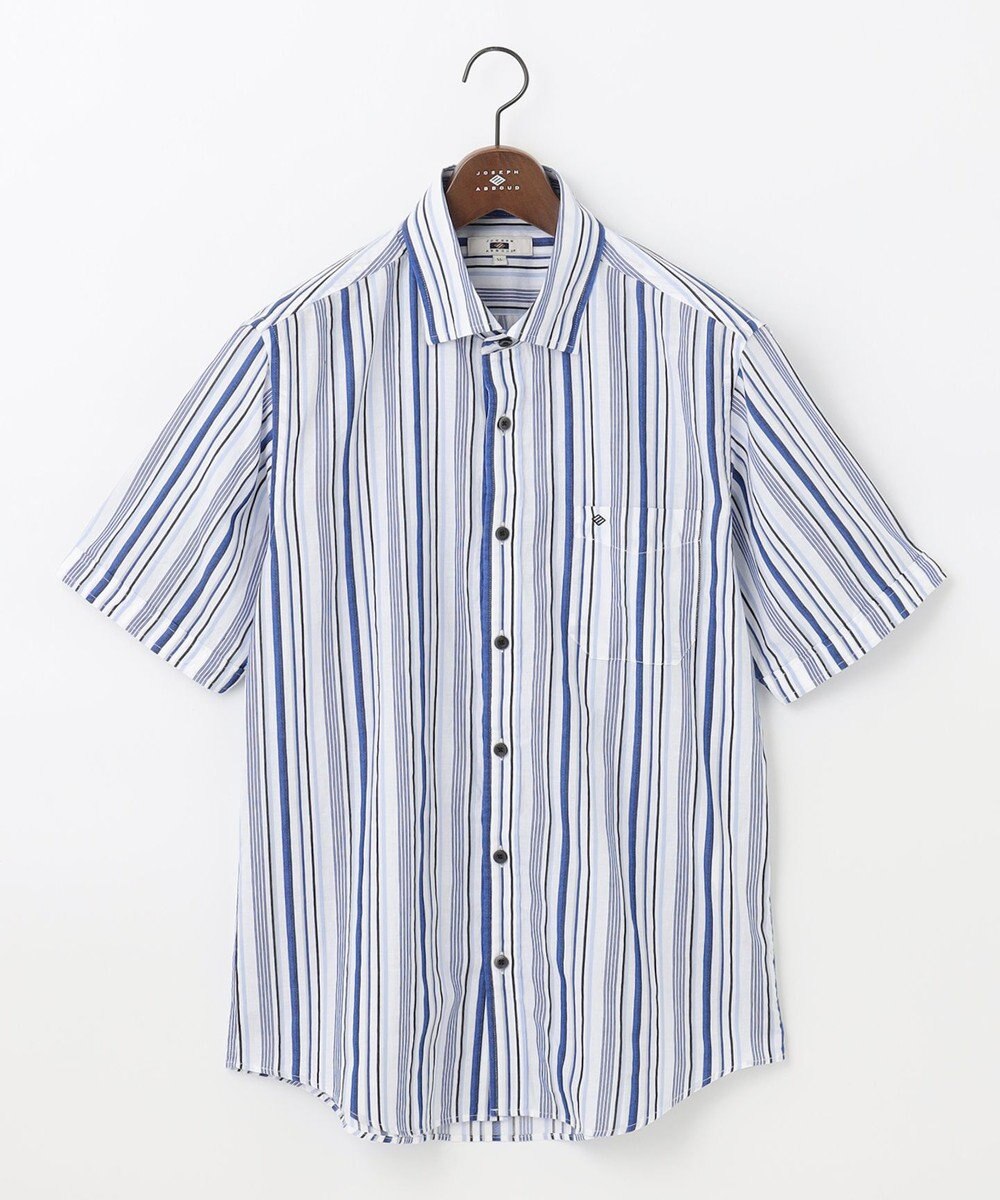 JOSEPH ABBOUD 【吸水速乾】ソアロンストライプ 半袖 