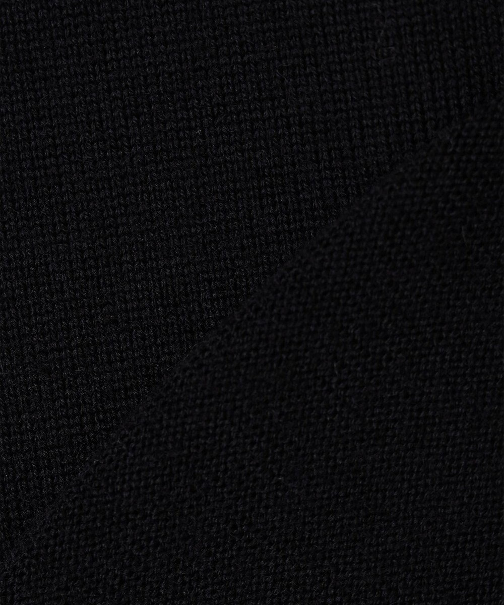 23区 【洗える】エンブロイダリー フラワーレースコンビ ニット 