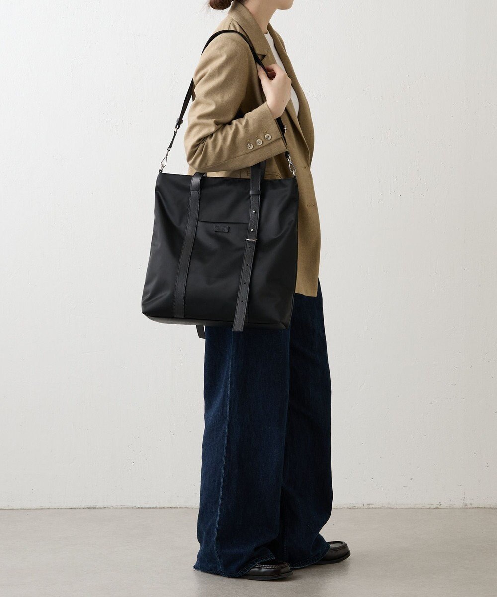 russet アシンメトリーハンドルトートバッグ(SF-237) 