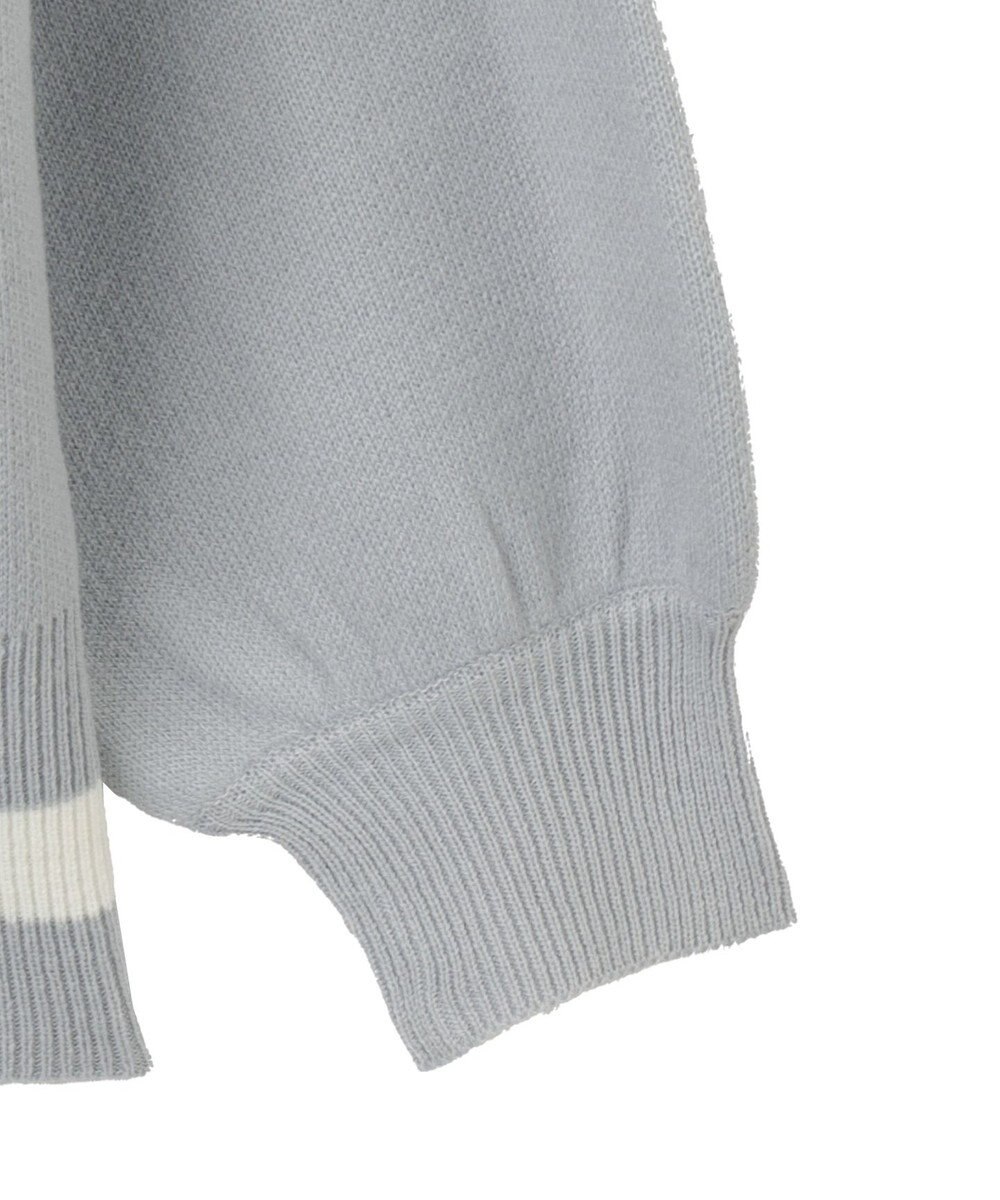 WEGO レタードカーディガン 