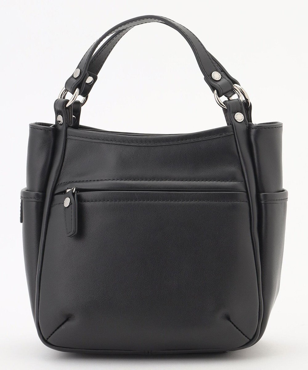 Y'SACCS カウレザー スクエア2wayミニトート 