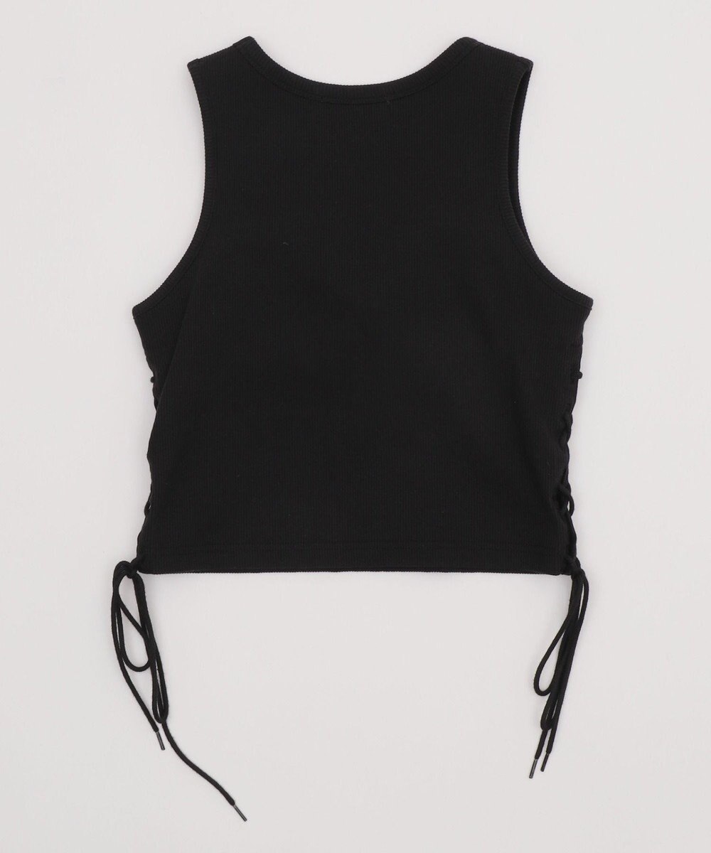 WEGO サイドレースアップグラフィックタンク 