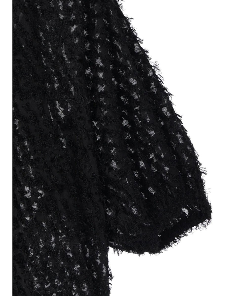 Green Parks AnriettMusee カットジャガードタックブラウス 