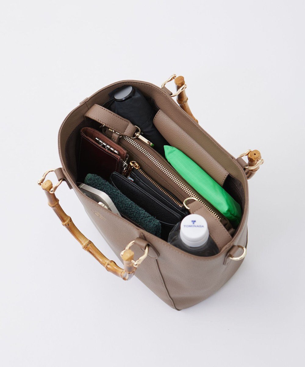 J.PRESS LADIES 【2way】バンブー バッグ 