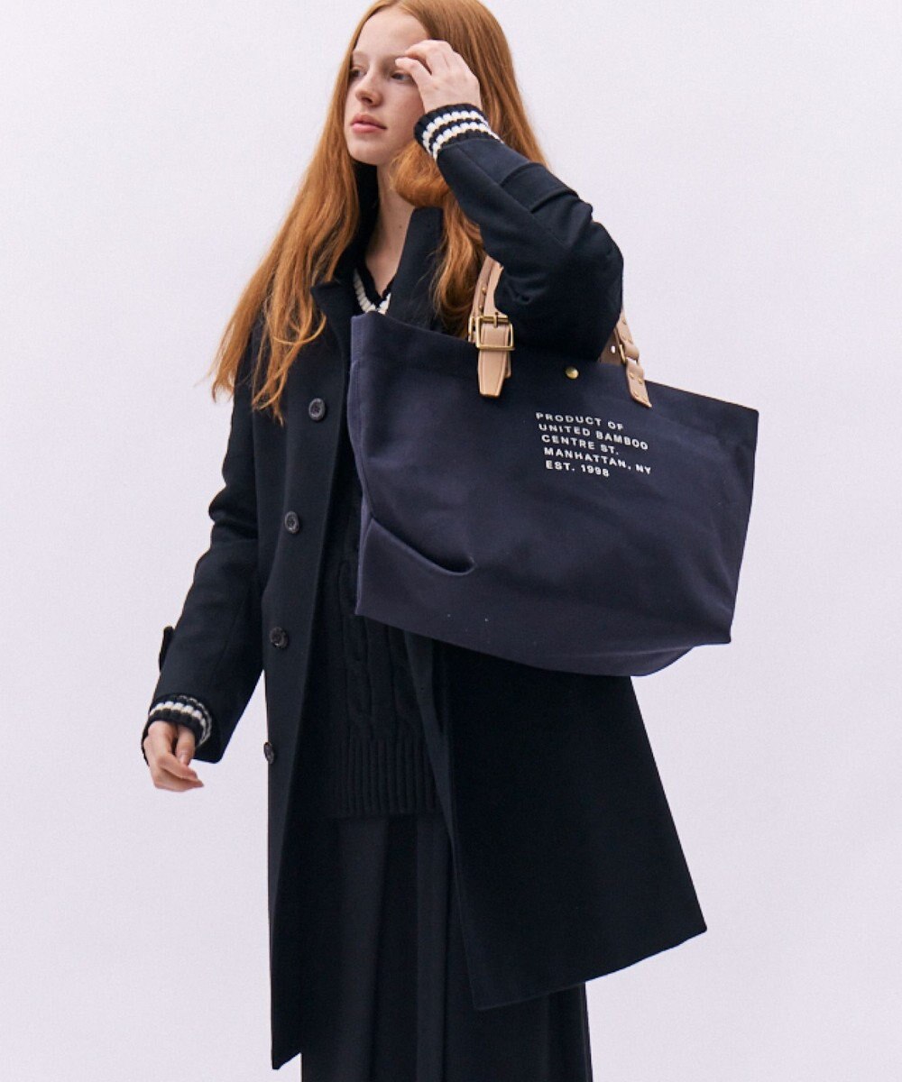 united bamboo 【NAVYS 10月号掲載】UB ベーシックバッグ(ミディアム) 