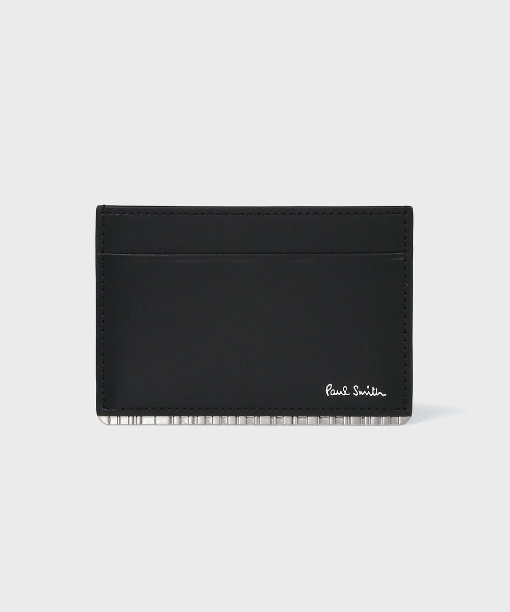 Paul Smith メタルシャドーストライプパスケース 