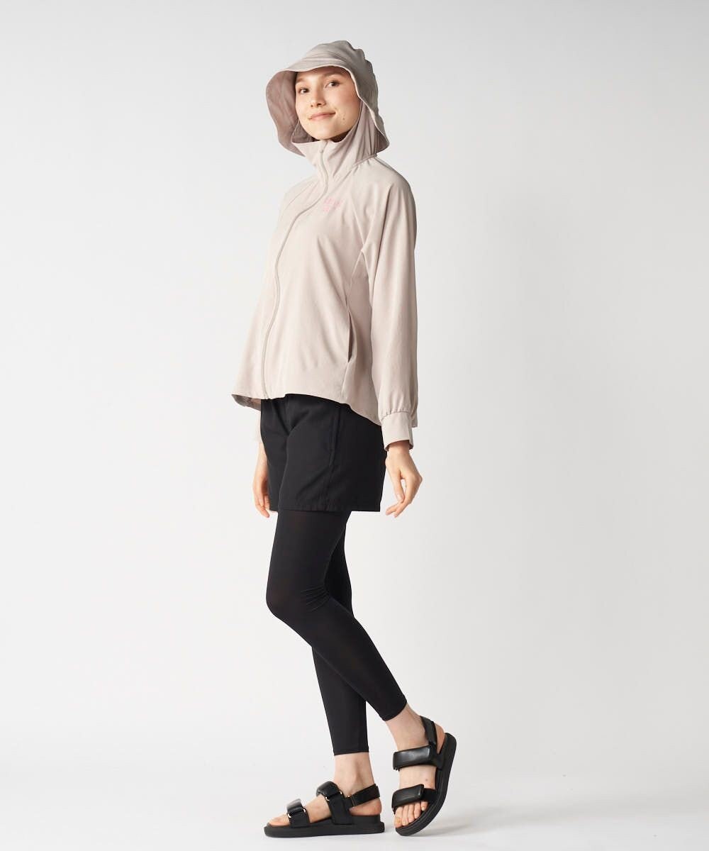 OP／FILA 【marie claire SPORT】帽子付きUVジャケット 