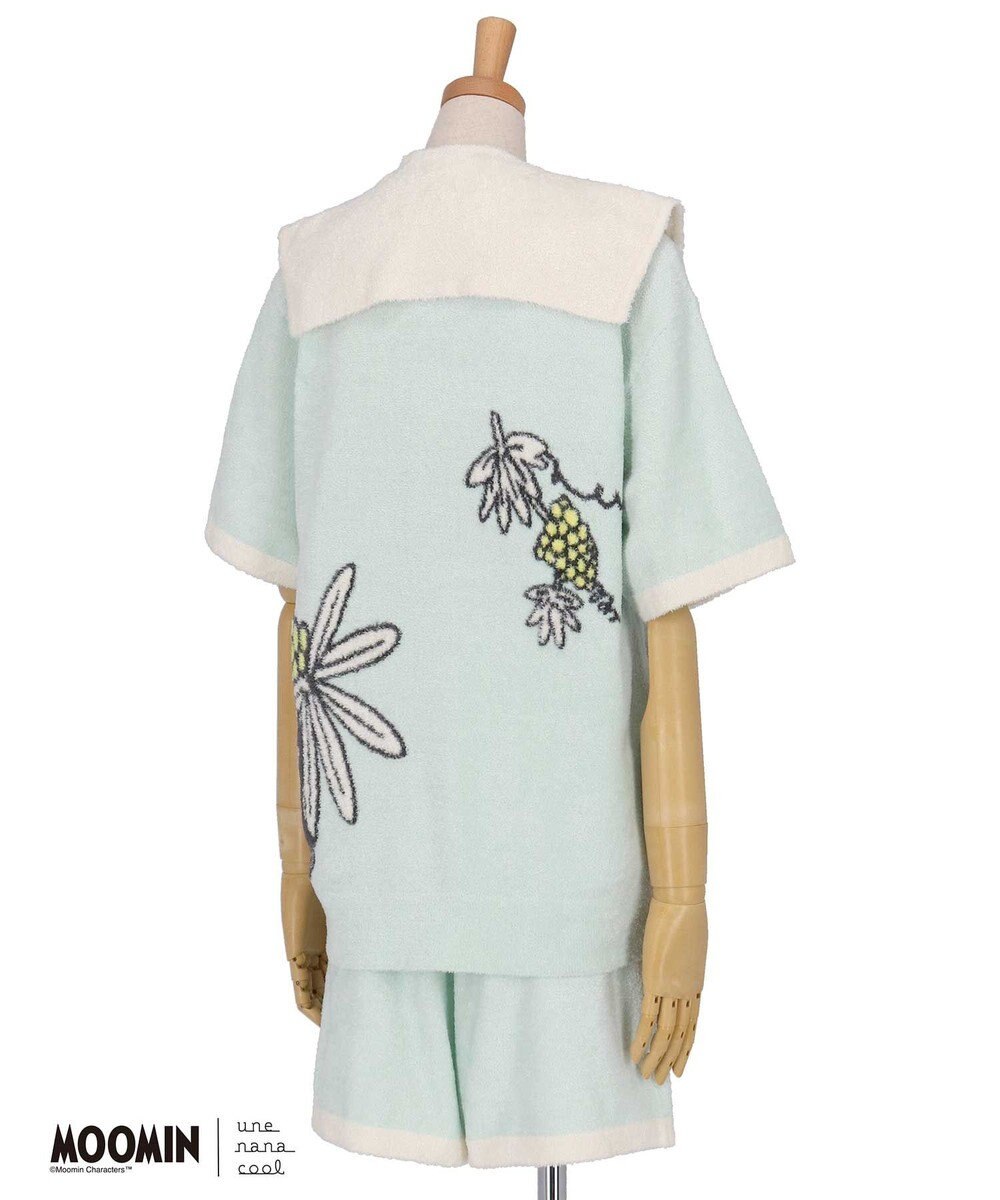 une nana cool 【ムーミン】MOOMIN × une nana ccol　プルオーバー&ハーフパンツセット 