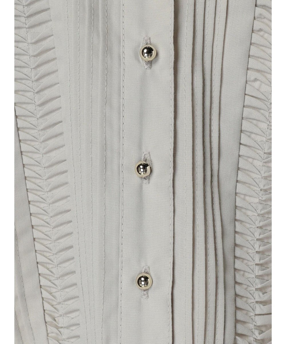 Green Parks ・ＥＬＥＮＣＡＲＥ　ＤＵＥ　ピンタックフレンチブラウス 