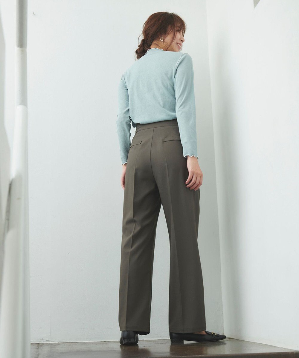 Feroux 【洗える】シアーメロー プルオーバー 