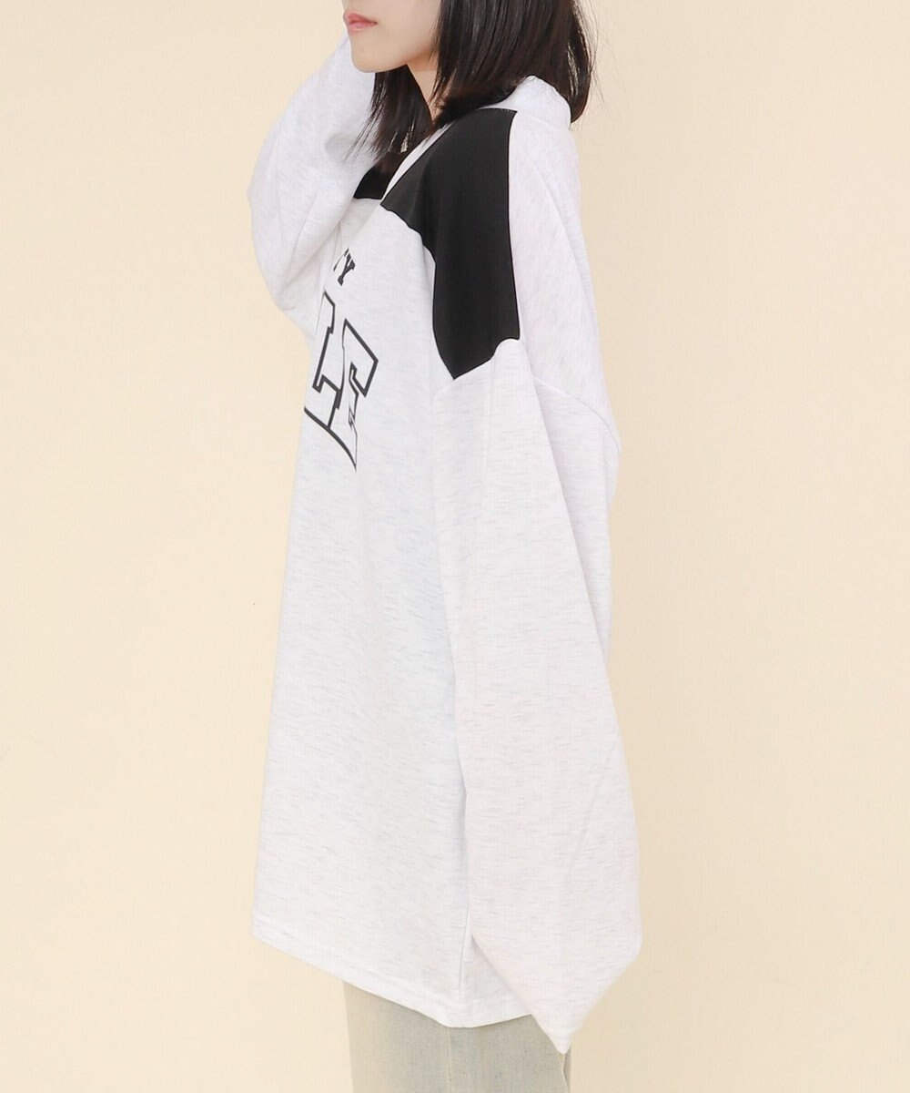 WEGO バイカラースポーツスウェット 