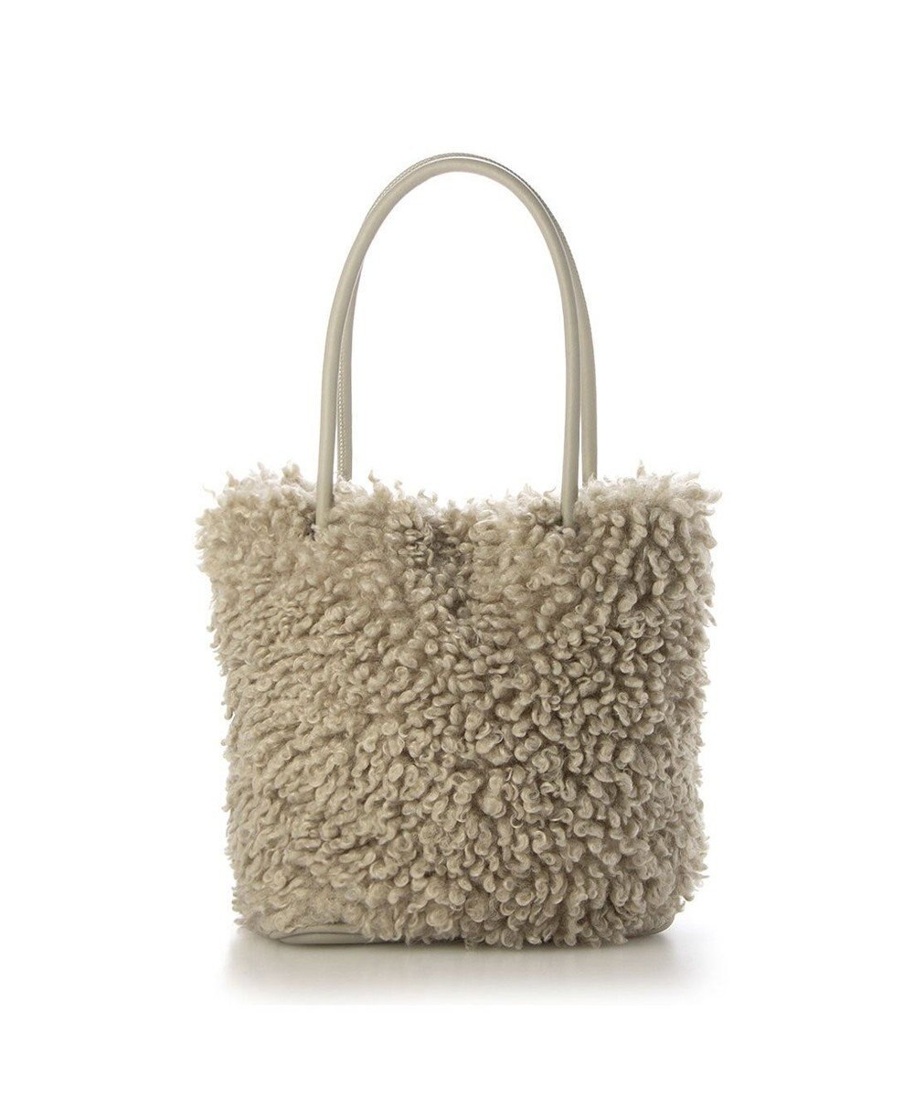 UNBILLION カシュカシュ cachecache / フェイクムートンハトメトートバッグ 