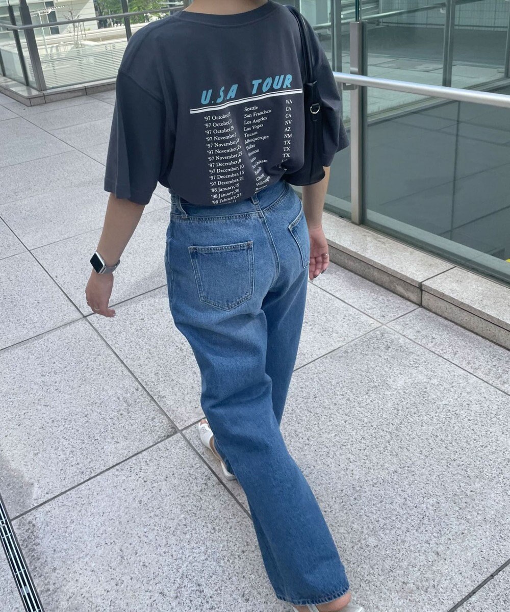 WEGO ヴィンテージライクグラフィックTシャツ 