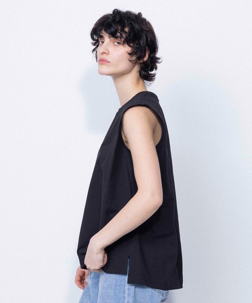 NAVE 【ReNAVE・洗える/接触冷感/UVケア】ファンクションＴ ノースリーブ 